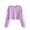 Z05Light Purple, variant on Kids Crop Tops Girls Long Sleeve Tee Shirts Cute Daisy Pinted Fashion Sweatshirt Pullover Top Black 140