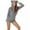 Green, variant on purcolt Women's Adult Animal Onesie Pajamas, Long Sleeve Zipper Front One Piece Fuzzy Hooded Shorts Jumpsuit Cute Bear Ear Winter Warm Sleepwear Homewear