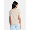 thumbnail image 3 of Yee Haw Boots Bow Women's Graphic Everyday Tee with Short Sleeves, Sizes XXS-XXL, 3 of 5
