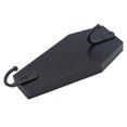 thumbnail image 1 of Halloween Coffin Wall Hanging, Coffin Wall Hook for Keys for Wall - Rustic Black Wooden Hanger for Keys, Mugs, Purse B, 1 of 5