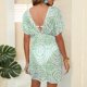 thumbnail image 2 of Mujeres Playa Humo, Nuevo Largo Suelto Abierto sin Espalda Cubierta para el Uso Casual Y de Vacaciones, Vestido Ligero de Túnica Estirable, 2 of 4
