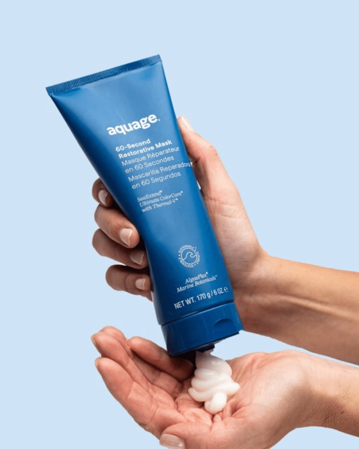 Aquage 60 Second Restorative Mask, 6 oz 3 Pack