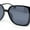Black Gold - Black, variant on Womens Classic Chic Understated 90s Designer Fashion Butterfly Sunglasses Black Silver - Smoke