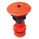thumbnail image 1 of Aspersor de riego de jardín, aspersor giratorio oscilante, boquilla de riego de fácil instalación, rotación de 360  degree para césped de patio Naranja, 1 of 8