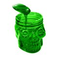 thumbnail image 2 of Amos Sweets Halloween Skull Candy Green Apple Flavor, 3.5 oz, 2 of 8