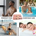 thumbnail image 5 of Toalla de color suave y absorbente de punto por urdimbre de alta densidad de terciopelo coral de 4 Uds para lavado de cara de adultos y uso doméstico, 5 of 5