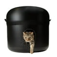 thumbnail image 1 of The Kitty Tube Maison pour Chat d'Extérieur Isolée – Option Stérile avec Paille, 1 of 4