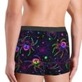thumbnail image 5 of Fotbe Multi-colored Spiders Men’s Total Support Pouch Boxer Briefs, X-Temp Cooling, Moisture-Wicking Underwear, Regular, Long-leg and Trunk-Medium, 5 of 9