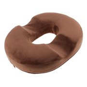 Donut Memory Foam Seat Cushion, Design for Back, and Tailbone Pain Relieve - Pink