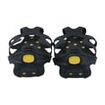 thumbnail image 3 of MAGIDEAL Crampons Portable Shoe Spikes Nonslip Ice Cleats for Climbing Camping Hiking L, 3 of 8