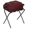 thumbnail image 5 of Household Essentials 2126-1 Portaequipajes plegable | Montura negra con correas caqui, 5 of 5