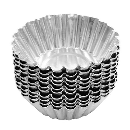 

Tart Baking Moulds Egg Muffin Tins Pans Cup Mould Mini Cups Pan Cupcake Tin Cookie Metal Tartlets Lined Pudding Mold Pie