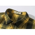 thumbnail image 3 of SSLR Flannel Shirts for Women Long Sleeve Button Down Shirts Plaid Lightweight Casual, 3 of 8