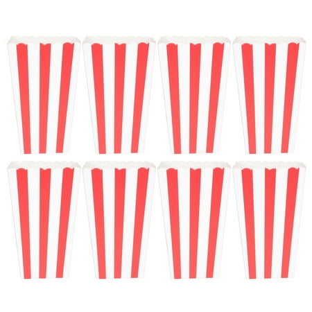

NUOLUX 24pcs Party Snack Container French Fries Serving Box Portable Snack Bucket