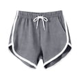 thumbnail image 2 of RYDCOT 3 Pack: Women's Pajama Shorts Sleep Lounge Sweatshorts Comfy Sleepwear Bottoms (Available In Plus Size) Gray, 2 of 7