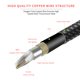 thumbnail image 2 of Cable de cable de guitarra de instrumentos musicales y audio de 3 metros / 10 pies 1/4 pulgada Recta Abanopi Cable de audio, 2 of 5