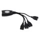 thumbnail image 3 of Adaptador 4 Puertos USB 2.0 A RJ45 Cable de extensión de extensión Ethernet Cable Adaptador, 3 of 7