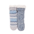 thumbnail image 4 of MUK LUKS Women's Tall Rib Cuff Cabin Socks, 2-Pack, S-XL, 4 of 7