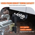 thumbnail image 3 of VEVOR Adjustable Trailer Hitch, 10-Inch Drop & 8.5-Inch Rise Hitch Ball Mount with 2.5-Inch Receiver Solid Tube, 14,500 lbs GTW, 2-Inch & 2-5/16-Inch 45#, 3 of 9