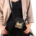 thumbnail image 4 of HELLHERO Women Shoulder Bag Adjustable Shoulder Strap Travel Daily Use Unisex Shoulder Bags Adjustable Strap Book Flower, 4 of 7