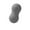 Gray#1015, variant on RuiJiao Silicone Peanut Massage Ball - Elastic Fascia Roller for Yoga and Full Body Massage, Ideal for Muscle Relaxation