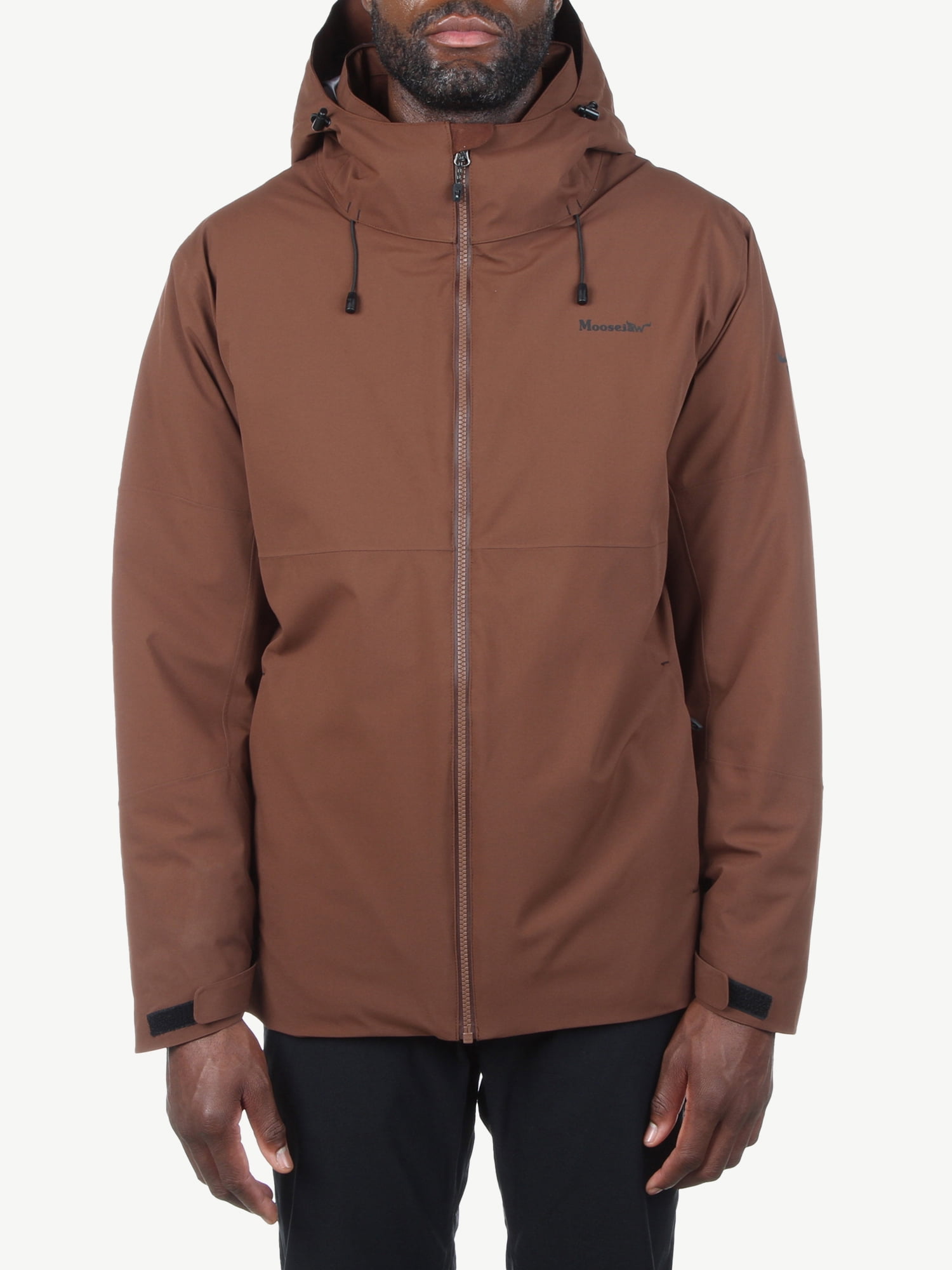 Moosejaw Men's and Big Men's Hooded Insulated Jacket, Up to Size 3X