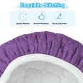 thumbnail image 5 of Uxcell Stool Covers Round, Elastic Bar Stool Covers Washable Stool Cushion Slipcover Bar Chair Seat Covers for 10-13 Inch Purple 1, 5 of 7