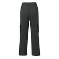 thumbnail image 4 of Tanming Barrel Sweatpants Cargo Pants Women High Waist Straight Leg Yoga Pants for Women Straight Leg Scrub Pants for Women Stretchy Work Pants Wide Leg Cargo Pants for Women, 4 of 4