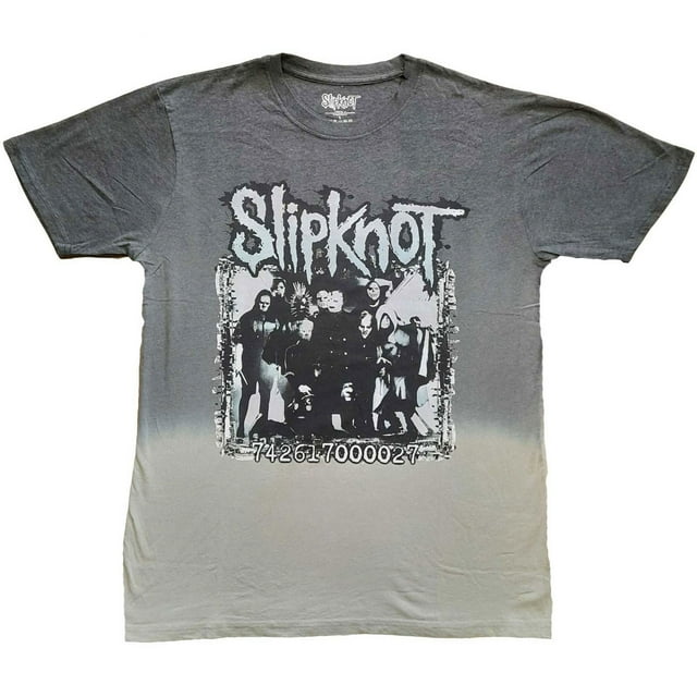 Slipknot Adult Barcode Dip Dye T-Shirt
