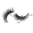 thumbnail image 4 of Changmaius  False Eyelashes Fluffy Cat Eye Look 8D Crossed Wispy Natural Faux Mink Lashes Fake Eyelashes 7 Pairs Pack, 4 of 9