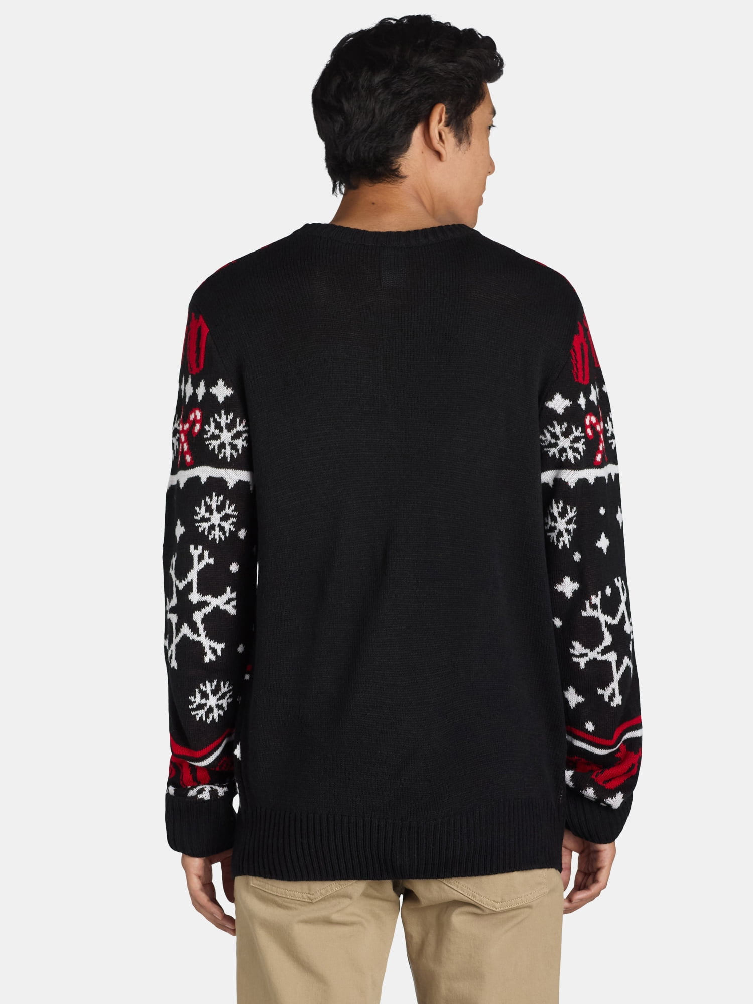 The Nightmare Before Christmas Men's & Big Men's Holiday Ugly Christmas Sweater, Sizes S-3XL
