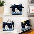 thumbnail image 6 of Polar Bear Foldable Storage Baskets with Handle, 10.8"x10.5"x10.6", Large Capacity Cube Organizer Storage Cubes, 6 of 6