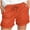 Orange, variant on Brilliant Women's Shorts Womens Clothes Fashion Women's Solid Color Casual Wide Leg Loose High Waist Lace-up Shorts clearance clothes under $10.00