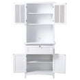 thumbnail image 3 of American Furniture Classics OS Home & Office Wooden Buffet and Hutch, White, 3 of 7