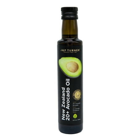 Extra Virgin 20 + Avocado Oil, Cold Pressed, Unrefined, Rich Flavor 250ml Glass