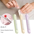 thumbnail image 2 of Wmool Portable 2 in 1 Ndle Threader and Seam Ripper Your Hand Sewing Compan-New-, 2 of 8
