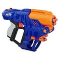 thumbnail image 1 of Nerf Elite Shellstrike DS-6 Blaster - Includes 3 Shells and 6 Official Nerf Elite Darts, 1 of 5