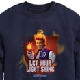 thumbnail image 3 of Monster High - Heath Burns Let Your Light Shine - Toddler & Youth Crewneck Fleece Sweatshirt, 3 of 5