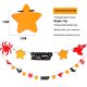 thumbnail image 5 of 4 juegos de pancartas para fiesta de cumpleaños de Halloween, decoraciones para fiesta de cumpleaños de Halloween para decoraciones de fiesta de cumpleaños con temática de Halloween, 5 of 5