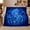 Aqua Jellyfish, variant on Enchanting Underwater Mermaids Fantasy, Mystical Fantasy Scene, Warm Flannel Blanket for Home Library and Reading Nook, Art Lovers Thanksgiving Gift, Fantasy Home Decor