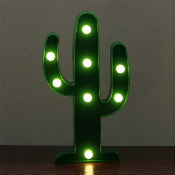 TAILTOSS 1Pcs Cactus Floor Lamp for Home and Outdoor Decor 9.96 * 4.02 * 1.02 Inch