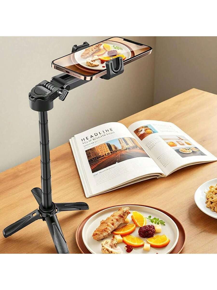 Phone Tripod With 2 Selfie Light, Portable Pocket Size Selfie Stick For IPhone Magsafe, Selfie Stick With Wireless Detachable Remote Control For Photograph, Live Streaming, Video Recording
