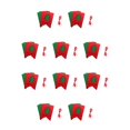 thumbnail image 3 of Billuyoard Banderines festivos de tela para fiesta y celebración del día de Navidad, patrones exquisitos, suministros para fiestas, árbol hueco multicolor Árbol hueco 10Conjunto, 3 of 6