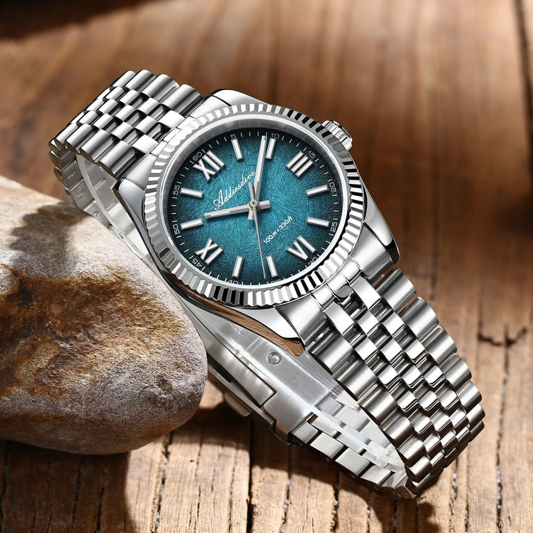 ADDIESDIVE 36mm Men's Dress Watch, Slim Quartz Watch with Sapphire Crystal & Luminous Hands, Business Casual Analog Watch, 100m Water Resistance, 316L Stainless Steel - Walmart.com ADDIESDIVE 36mm Men's Dress Watch, Slim Quartz Watch with Sapphire Crystal & Luminous Hands, Business Casual Analog Watch, 100m Water Resistance, 316L Stainless Steel - Walmart.com