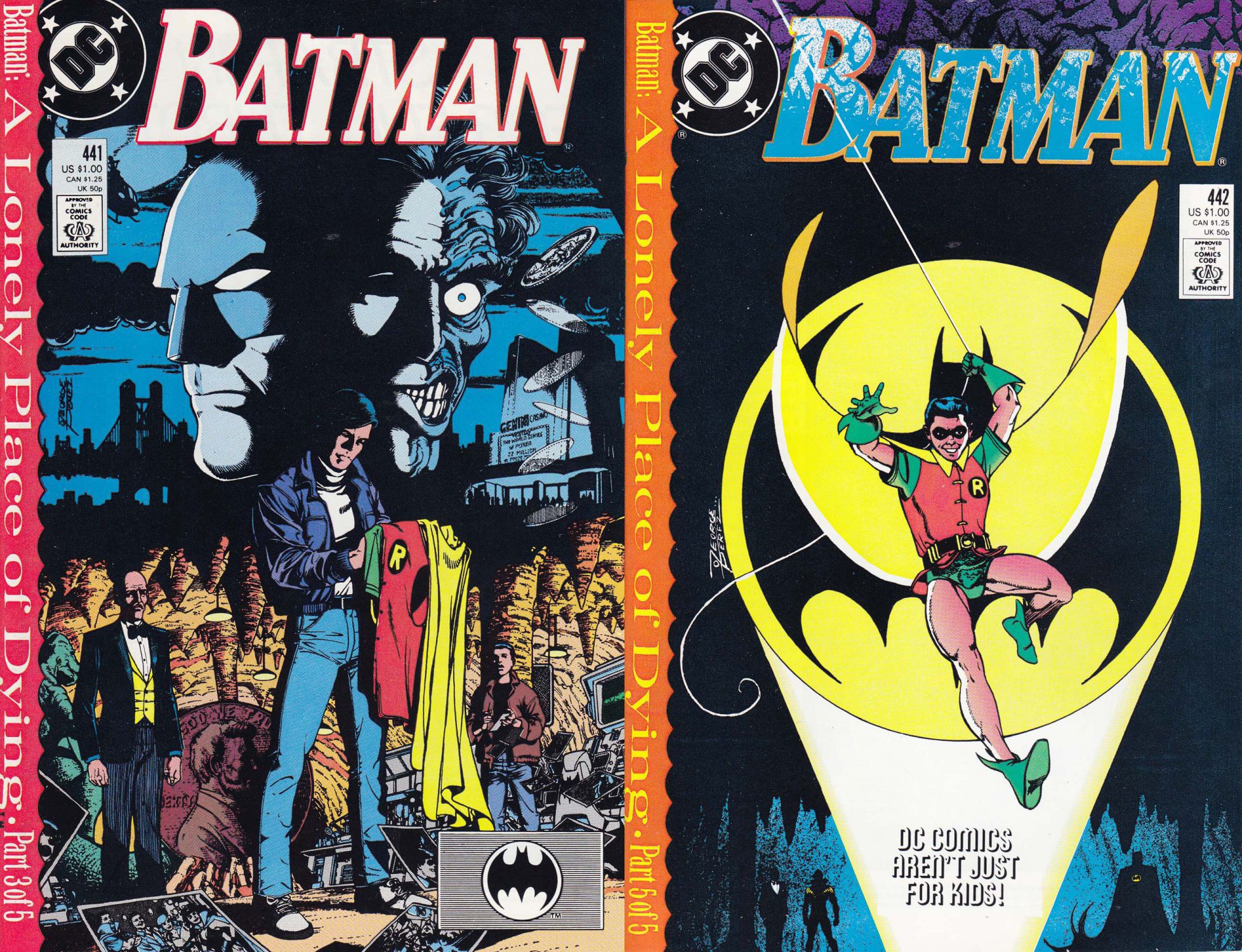 Comics Collectibles Batman #442 1st Appearance Of Tim Drake In Robin