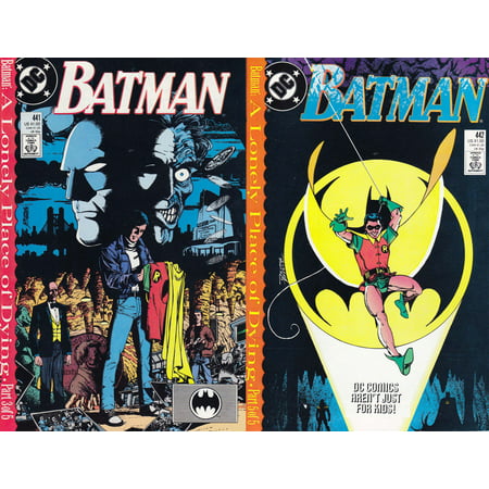 DC Comics Batman #441 & 442 [1st Appearance of Tim Drake in Robin Costume]