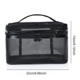 thumbnail image 2 of Makeup Bag Gauze Portable Large Capacity Fashion Toiletry Bag Toiletry Organizer, 2 of 10