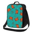 thumbnail image 1 of Fotbe Colorful Crab Lonchera Bolsa de Almuerzo para Hombres y Mujeres, Lonchera de Gran Capacidad, Bolsa de Almuerzo Reutilizable, Bolsa Térmica Aislante, 1 of 7