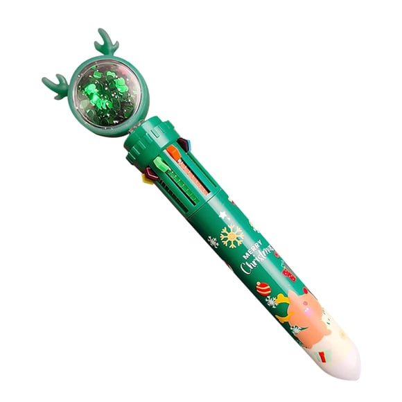 Xihbxyly Bolígrafo de 10 Colores, Escritura Suave de 0,5 Mm, Tintas de Múltiples Colores para Notas, Artículos para Fiestas de Oficina, Diseño Creativo, Estudiantes y Profesionales, Tamaño 14 X 1 Cm