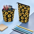 thumbnail image 4 of Bingfone Sunflower (2) Print Telescopic Pencil Bag Pen Holder Pop Up Stationery Case, Stand-up Retractable Transformer Bag Standing Organizer, 4 of 6